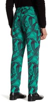 Thumbnail for your product : Versace Flat Front Print Pant