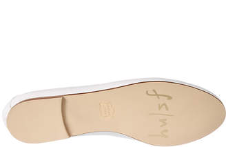 French Sole Suess Leather Flat