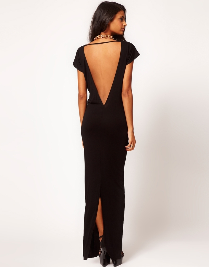 ASOS Maxi Dress With Low Back - ShopStyle