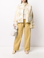 Thumbnail for your product : Acne Studios Rose-Print Long-Sleeve Jacket