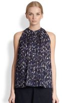 Thumbnail for your product : Christophe Lemaire Marble-Print Cotton Top