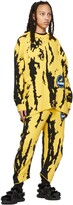Thumbnail for your product : Doublet Yellow & Black Jacquard Banana Lounge Pants
