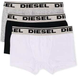 Diesel Kids logo trim boxer short set