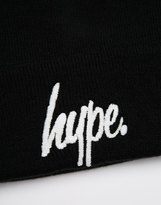 Thumbnail for your product : Hype Black and White Embroidered Beanie