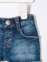 Thumbnail for your product : Levi's Kids frayed denim shorts