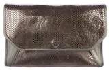 Thumbnail for your product : Lauren Merkin Embossed Leather Clutch
