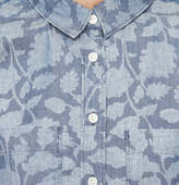 Thumbnail for your product : LOFT Shadow Floral Softened Shirt