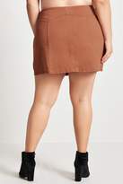 Thumbnail for your product : Forever 21 Plus Size Denim Mini Skirt
