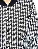 Thumbnail for your product : Alpha Industries American Apparel Bomber Jacket In Houndstooth