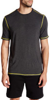Thumbnail for your product : Revo Contrast Topstitch Crew Neck Tee