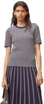 Thumbnail for your product : Tory Burch Gemini Link Jacquard Sweater