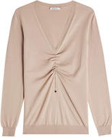 Nina Ricci Wool Pullover with Gold-Tone Chain