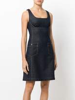 Thumbnail for your product : Tomas Maier knit denim dress