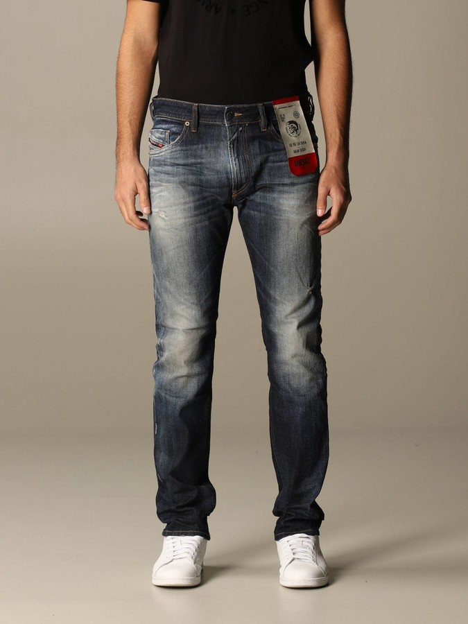 diesel stretch skinny jeans mens