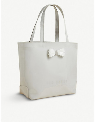 Ted Baker Geeocon bow detail PVC tote
