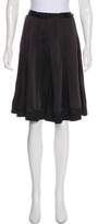 Thumbnail for your product : Chloé Satin Midi Skirt
