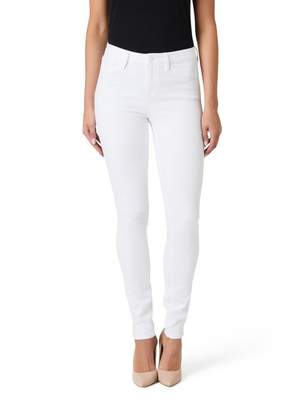 Jeanswest Aurora Mid Waisted Super Skinny Jeans-White-6