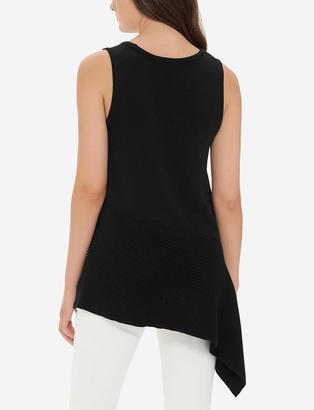 The Limited Asymmetrical Sleeveless Pullover