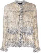 Thumbnail for your product : Avant Toi Boucle Tweed Fitted Jacket