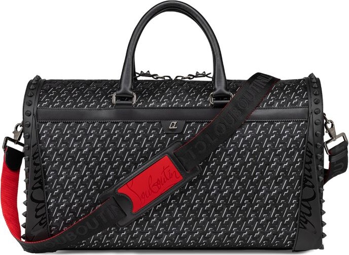 Christian Louboutin Sneakender Studded Medium Weekend Bag - ShopStyle