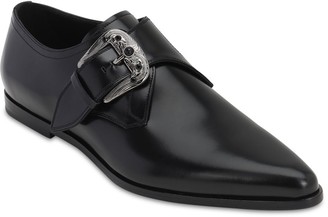 Dolce & Gabbana Paride Pointed Leather Shoes