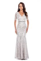 Thumbnail for your product : Decode 1.8 V-Neck Jacquard Dress 183359