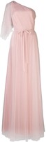 Thumbnail for your product : Marchesa Notte Bridal One Shoulder Flutter Bridesmaid Gown