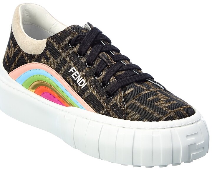 Fendi Force Ff Sneaker ShopStyle Trainers Athletic Shoes