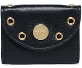 Thumbnail for your product : See by Chloe Embellished Textured-leather Coin Purse