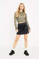 Thumbnail for your product : Urban Outfitters '90s Black Satin Stretch Mini Skirt