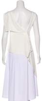 Thumbnail for your product : Roland Mouret Asymmetrical Sleeveless Top