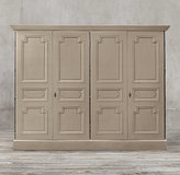 Thumbnail for your product : Restoration Hardware Montpellier Panel 4-Door Cabinet