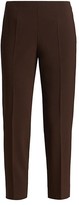 Thumbnail for your product : Piazza Sempione Audrey Tropical Wool Cropped Pants