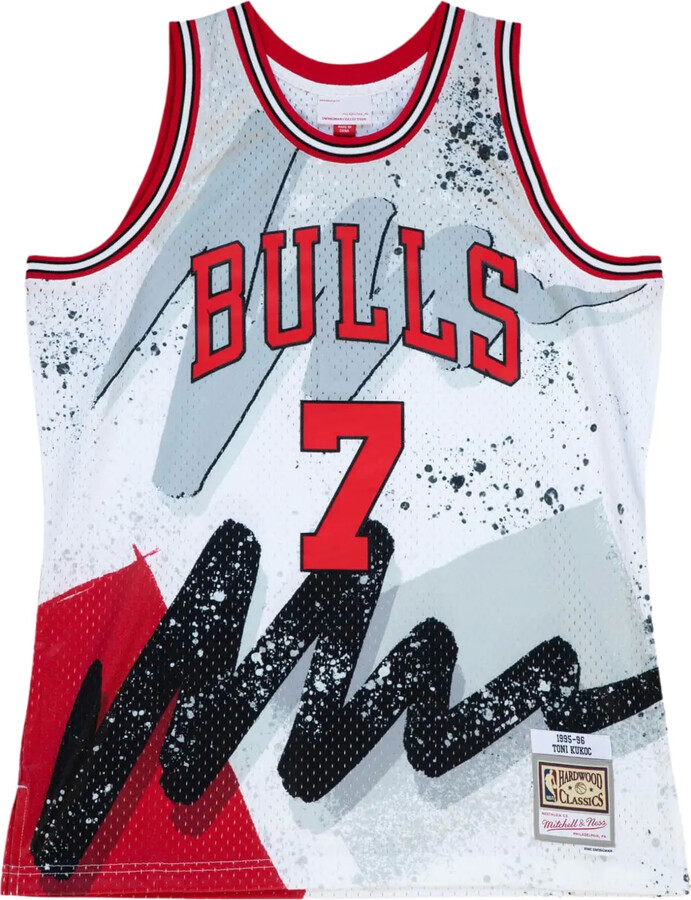 Mitchell & Ness Toni Kukoc NBA Chicago Bulls 1997 Hyper Hoops Swingman tank top