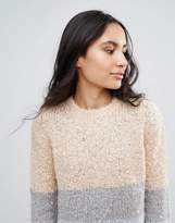 Thumbnail for your product : Pepe Jeans Runa Colourblock Wool Mohair Blend Knit Jumper
