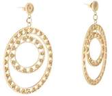 Thumbnail for your product : Mallarino Double Circle Drop Earrings