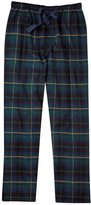 Thumbnail for your product : Charles Tyrwhitt Navy and green brushed cotton pants