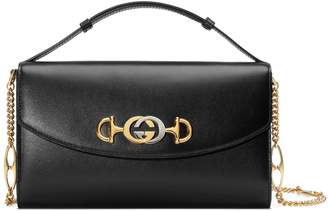 Gucci Zumi smooth leather small shoulder bag