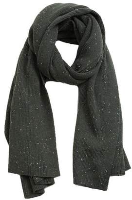 Mango Outlet Flecked knit scarf