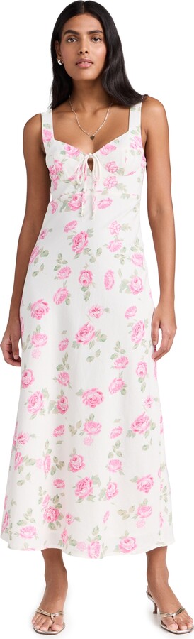 WAYF Cupped Midi Dress