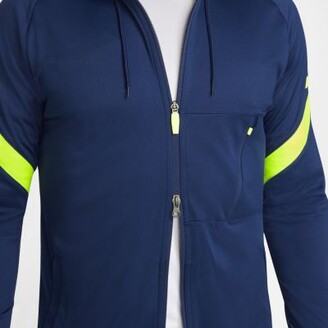 men's dri fit strike full zip hooded soccer jacket
