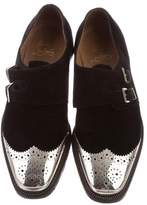 Thumbnail for your product : Christian Louboutin Double Monk Strap Oxfords