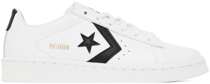converse perforated leather