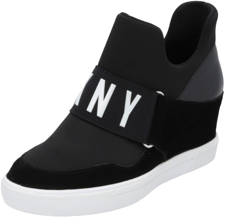 DKNY Women's Cosmos Wedge Sneaker - ShopStyle