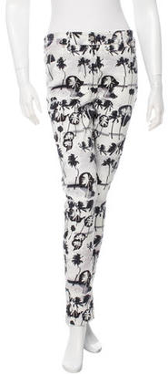 Opening Ceremony Printed Skinny Jeans
