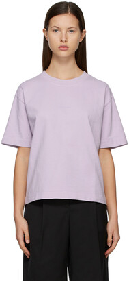 Acne Studios SSENSE Exclusive Purple Logo T-Shirt