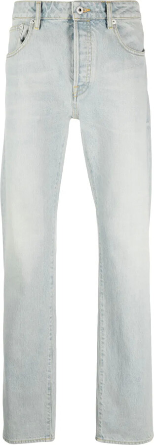 Kenzo Logo-Patch Slim-Fit Jeans
