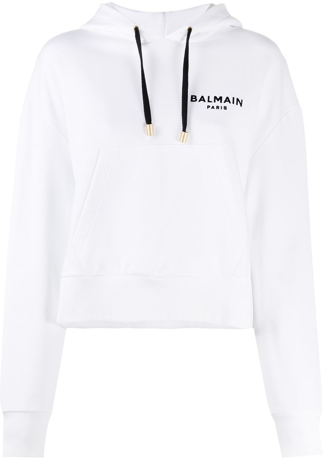 white balmain sweatshirt