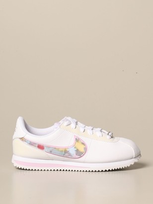comme des garçons x nike cortez platform sneaker
