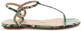 Thumbnail for your product : Aquazzura Almost Bare snakeskin sandals
